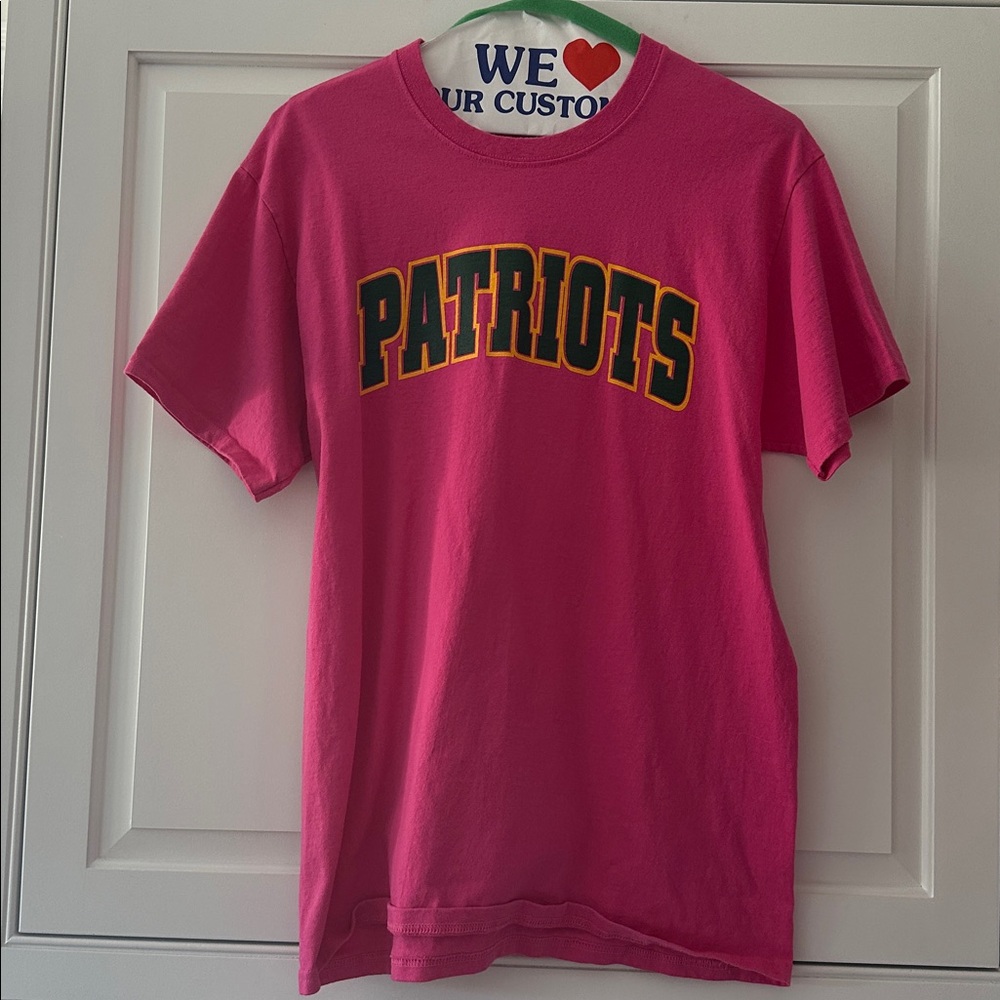 Hanes Vibrant Pink Tagless Tee